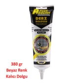 Derz Dolgu Fayans Seramik Mermer Yer Duvar İçin Tamir Wc Banyo Tadilat Beyaz 380 Gr 2 Adet - 3