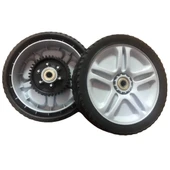 Çim Biçme Makinesi Şanzımanlı Teker Takımı Bilyalı 20 cm thumbnail 1