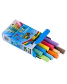 Nova Color Tozsuz Tebeşir Renkli 10lu NC4111 - 2