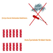 Araba Araç Plaka Güçlü Yapıştırıcı 3M Yapıştırma Çift Taraflı Bant Bandı 95 mm X 35 mm BND01069530 - 4