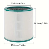 Dysn Premium HEPA Filtre TP00/TP01/TP02/TP03/BP01/AM11 Modelleriyle Uyumlu - 3