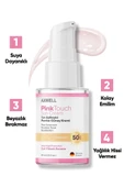 AXWELL Ton Eşitleyici Aydınlatıcı Pembe Güneş Kremi 60ml Pink Touch SPF50+/PA++++ - 1