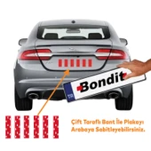 Araba Araç Plaka Güçlü Yapıştırıcı 3M Yapıştırma Çift Taraflı Bant Bandı 95 mm X 35 mm BND01069530 - 3