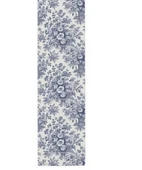 Chinoiserie Mavi Desen Ranır - Runner - 5