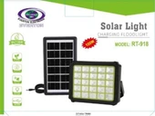 Everton Rt-918 Şarjlı 100w Solar Panelli Projektör Led - 1