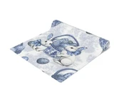 Chinoiserie Bunny Tavşan Desen Ranır - Runner - 3