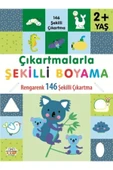 0-6 YAŞ YAYINLARI Çıkartmalarla Şekilli Boyama 2 Yaş Üstü - 1