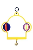KUZGUN TİCARET Fırfırlı Zilli Askılı Kuş Oyuncağı 12*14 cm - 1