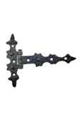 TAHTADANKALE Antika Tarz Dekoratif Pirinç Yıldız Kuyruklu Menteşe - 85x110 Mm, Oksit - 1