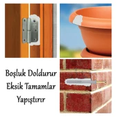 Güçlü Epoksi Macun Yapıştırıcı Hamur Metal Plastik Seramik Çelik Yapıştır Doldurur Boyanabilir 40 Gr - 3