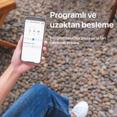 Xenon Smart Akıllı Otomatik Mama Kabı 4 Lt, Mobil Uygulama Kontrolü Paslanmaz Çelik X8612 - 6