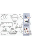 KUZGUN ONLİNE SHOP Funny Mat - İş Makineleri Ve Taşıtlar 33,5 x 48 cm - 1