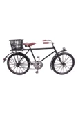 KUZGUN ONLİNE SHOP Dekoratif Metal Bisiklet Sepetli ( Lisinya ) - 1