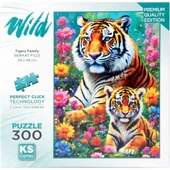 Tigers Family Puzzle 300 Parça - 1