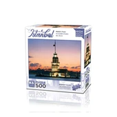 Kız Kulesi Gün İstanbul Puzzle 500 Parça - 1