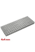 KUZGUN ONLİNE SHOP 20 Adet 4x4mm Yuvarlak Neodyum Mıknatıs ( Lisinya ) - 1