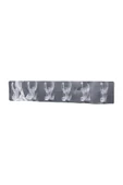 KUZGUN ONLİNE SHOP 6 KOLLU MİKA KRİSTAL ŞEFFAF YAPIŞKAN ASKI METALİZE YAPIŞKANLI (4767) - Lisinya - 1