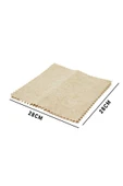 KUZGUN ONLİNE SHOP 3 PCS 28X28CM YEŞİL LİF KABAK BİTİKİ ÜRETİMİ SAF DOĞAL TEMİZLİK BEZİ (4767) - Lisinya - 1