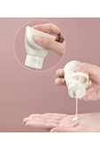 KUZGUN ONLİNE SHOP Pratik Seyahat Tipi Doldurulabilir Krem Şampuan Kutusu 3 Lü Set ( Lisinya ) - 1