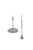 KUZGUN ONLİNE SHOP TELESKOPİK KENDİNDEN SIKMALI ÖRGÜLÜ TWİSTER MOP (4767) - Lisinya - 1