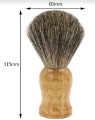 Renktaş Porsuk kılı traş fırçası - 2