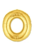 KUZGUN TİCARET O Harf Folyo Balon Altın Renk 40 İnç - Lisinya - 1