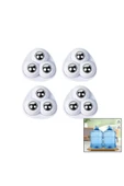 KUZGUN TİCARET 4 PCS 3 BİLYA TEKERLEKLİ MOBİLYA EŞYA TAŞIMA APARATI 360 DERECE (4767) - Lisinya - 1