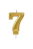 KUZGUN TİCARET 7 Rakam Mum Gold Renk (4767) - Lisinya - 1