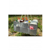 Nil'in Evi, Anne Bebek Bakım Çantası, Bebek Eşya Düzenleyici Organizer, Gri - 1