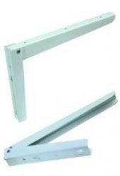 ERSA KIRMA KATLANIR MASA KONSOLU 40 CM BEYAZ     1 TAKIM (2ADET) - 1