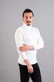 SLİMFİT BALIKÇI YAKA ERKEK TRİKO KAZAK - 3