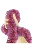 KUZGUN TİCARET Parti İçin Sim Süs 2 Metre Uzunluk 8 cm Genişlik Pembe Renk İthal (4767) - Lisinya - 1