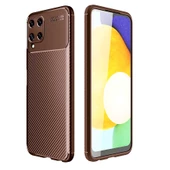 Galaxy M32 Kılıf Zore Negro Karbon Tasarım Silikon Kılıf - 2
