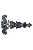 KUZGUN TİCARET Dekoratif, Sac Tek Kuyruklu Menteşe - 69x102 Mm, Büyük, Eskitme, 100 Adet - Lisinya - 1