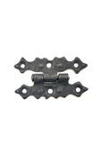 KUZGUN TİCARET Antika Tarz Dekoratif Pirinç Yıldız Menteşe - 63x36 Mm, Oksit - Lisinya - 1