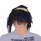 Lateks Saçlı Sakallı Korsan Maskesi thumbnail 3