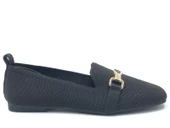 Feles Tiriko Küt Burun Toka Detaylı Kadın Babet Ayakkabı thumbnail 8