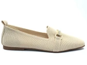 Feles Tiriko Küt Burun Toka Detaylı Kadın Babet Ayakkabı thumbnail 5