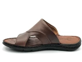 Asker 1925 %100 Hakiki Deri Erkek Full Ortapedik Terlik thumbnail 10