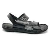 Asker 1929 %100 Hakiki Deri Erkek Full Ortapedik Terlik thumbnail 3