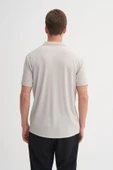 Cazador Regular Fit Örme Kısa Kol Gömlek - 4