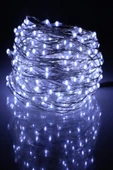 Peri Led Işık 5 metre BEYAZ  Dekor Lambası 50 Ledli - 2