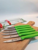 Sürdövbisa 61010 6'lı Meyve Seti (Sivri Uç ) Yeşil thumbnail 2