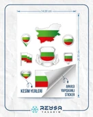 Bulgaristan Sticker Set - 1