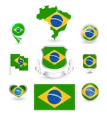 Brezilya Sticker SEt - 1