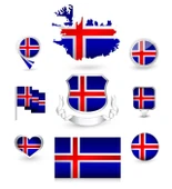 İzlanda Sticker Set - 1