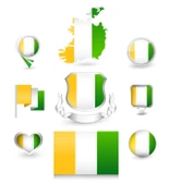 İrlanda Sticker Set - 1