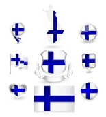 Finlandiya Sticker Set - 1