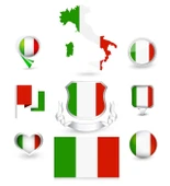İtalya Sticker Set - 1