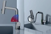 AKROBATİK SPİRALLİ DİGİTAL EVİYE&LAVABO ARMATÜRÜ 31.01.391 - 4